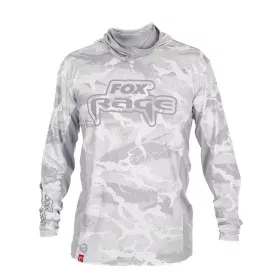 Fox Rage UV Hooded Light Camo Top Hanorac cu glugă 2XL