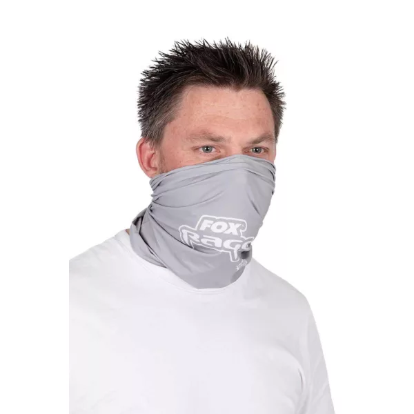 Fox Rage Light Grey Snood Eșarfă Tub