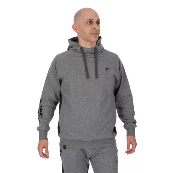 Fox Rage Voyager Szürke Hoody Kapucnis Pulóver M
