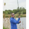 Fox Rage Blue Hooded T Kapucnis Pulóver S