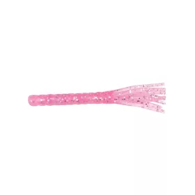   FOX RAGE ULTRA UV FLOATING CREATURES Funky Worm 9cm Candy Floss UV 6db - nălucă artificială de cauciuc