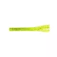 FOX RAGE ULTRA UV FLOATING CREATURES Funky worm 9m Chartreuse UV 6db - nălucă artificială de cauciuc