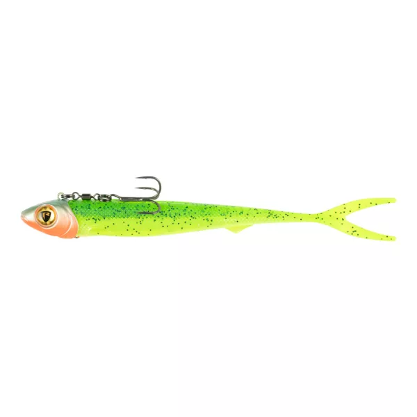 Fox Rage Pelagic Ready Rig Slick Finesse Lemon Tiger Momeală artificială 16cm
