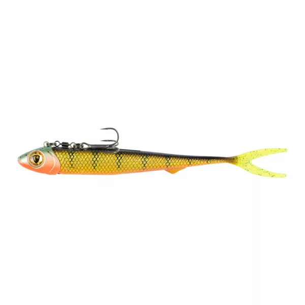 Nalucă Fox Rage Pelagic Ready Rig Slick Finesse Natural Perch 21cm
