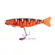 Fox Rage Pro Shad Jointed Loaded 18cm UV Red Wake Nălucă