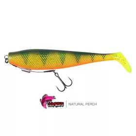   Fox Rage Zander Pro Shad 16cm Loaded UV Natural Perch Nălucă din cauciuc