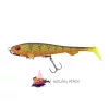 Fox Rage Super Slick Shad 23cm Loaded UV Natural Perch Nalucă din cauciuc