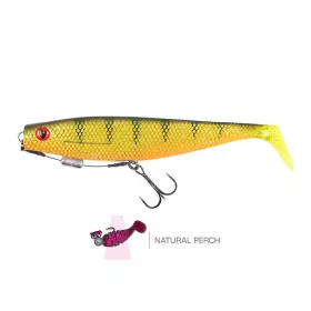   Fox Rage Pro Shad 18cm Loaded Natural Perch Nalucă din cauciuc