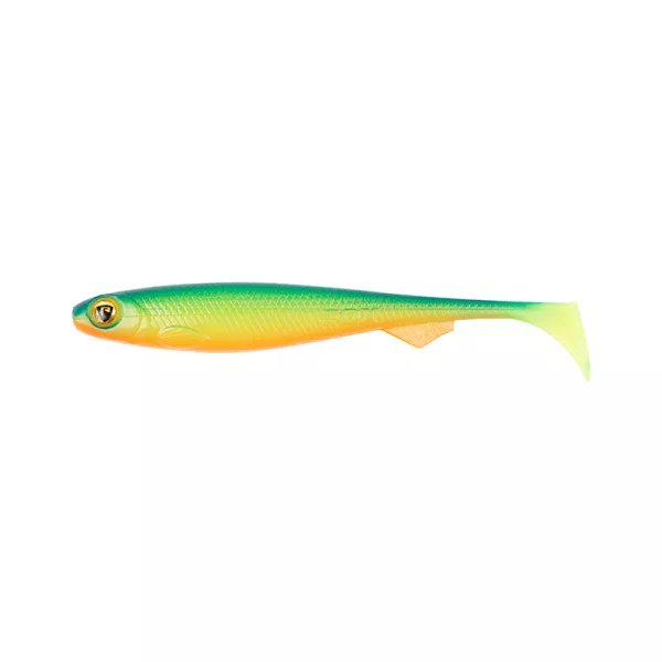 Fox Rage Slick Shad Ultra UV 7cm Blue Back Momeală artificială din cauciuc