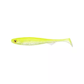   Fox Rage Slick Shad Ultra UV 7cm Chartreuse Momeală artificială din cauciuc