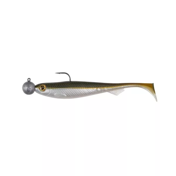 Fox Rage Bulk Loaded Slick Shads UV Arkansas Shiner 9cm 2/0 10gr Momeală Plastic