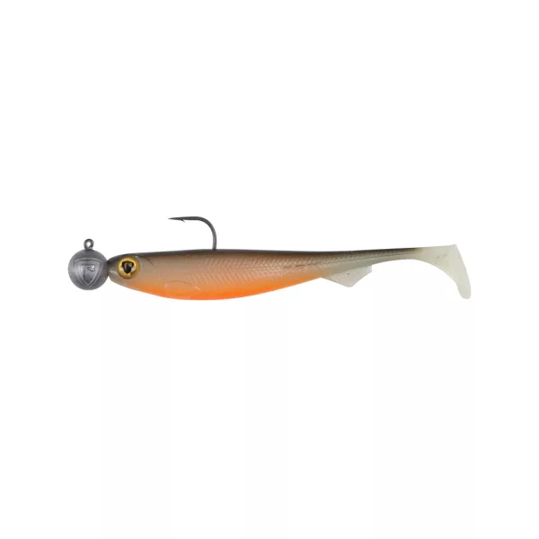 Fox Rage Bulk Loaded Slick Shads UV Oliv Fierbinte 11cm 3/0 12gr Momeală Plastic
