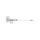 Fox Rage Strike Point Momeală Mică 8cm 13lb Mărimea 8 Montură Stinger 2buc