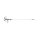 Fox Rage Strike Point Momeală Mare 8cm 65lb Mărimea 1/0 Montură Stinger 2buc