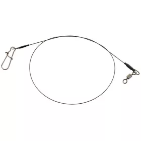   Fox Rage Rage Strike Point 7 Strand Titanium Leader Forfac de Pescuit Răpitor 2 buc 50cm 34kg