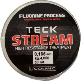 Colmic Teck Stream 50m 0,165mm Fir monofil pentru forfac