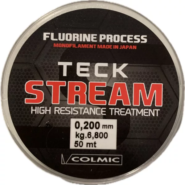 Colmic Teck Stream 50m 0,20mm Fir monofil pentru forfac