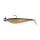 Fox Rage Bulk Loaded Zander Pro Shads UV Hot Olive 10cm 4/0 10gr Momeală de Plastic