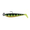 Fox Rage Bulk Loaded Zander Pro Shads UV Firetiger 10cm 4/0 10gr Momeală de Plastic