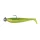 Fox Rage Bulk Loaded Zander Pro Shads UV Lemon Tiger 12cm 4/0 50gr Momeală de Plastic