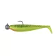 Fox Rage Bulk Loaded Zander Pro Shads UV Lemon Tiger 12cm 4/0 50gr Momeală de Plastic