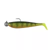 Fox Rage Bulk Loaded Zander Pro Shads UV Natural Perch 12cm 4/0 50gr Momeală Plastic