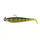 Fox Rage Bulk Loaded Zander Pro Shads UV Natural Perch 12cm 4/0 50gr Momeală Plastic