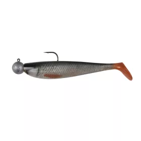   Fox Rage Bulk Loaded Zander Pro Shads Ultra Natural Roach 12cm 4/0 50gr Momeală Plastic
