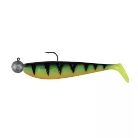   Fox Rage Bulk Loaded Zander Pro Shads UV Firetiger 12cm 4/0 50gr Momeală Plastic