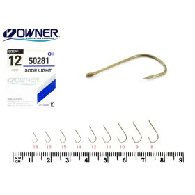   Owner Sode Light 50281 14 Cârlig pentru plătică, cu paletă, cu barbă 14 buc