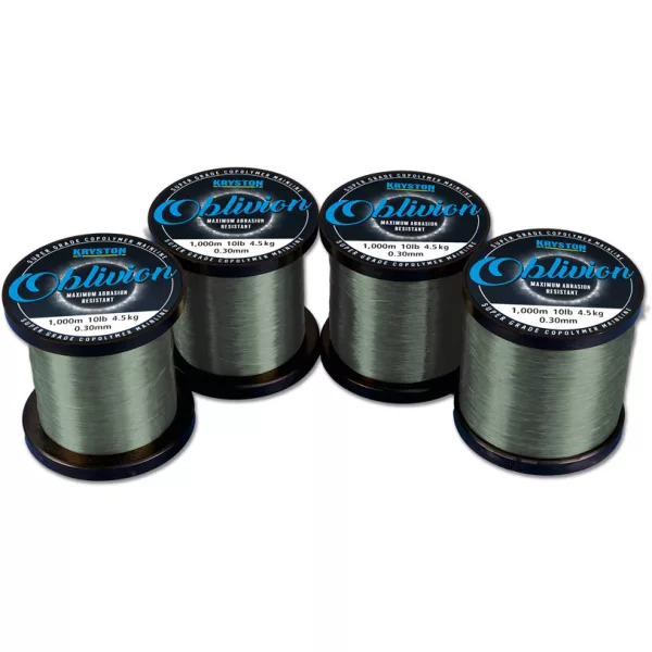 Kriston Oblivion Super Grade 10Lbs 1000m Fir principal monofilament-Matt camou
