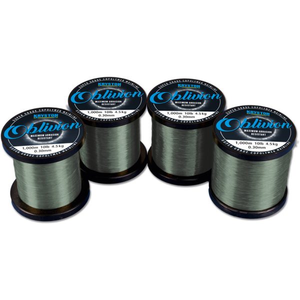Kriston Oblivion Super Grade 10Lbs 1000m Fir principal monofilament-Maro închis