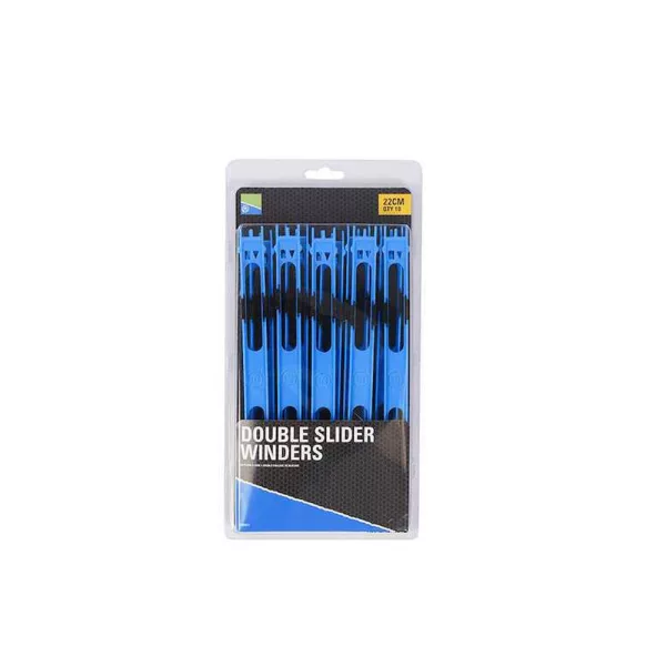 Preston Double Slider Winders Blue Scară 22cm