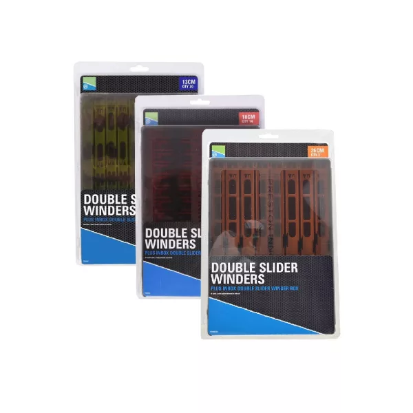 Preston Double Slider Winders In A Box Suport pentru Monturi 13cm