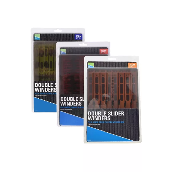 Preston Double Slider Winders In A Box Suport pentru Monturi 18cm