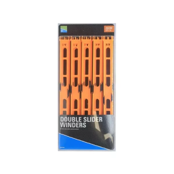Preston Double Slider Winders Orange Suport pentru Monturi 26cm