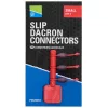 Preston Slip Dacron Connector Small Conector