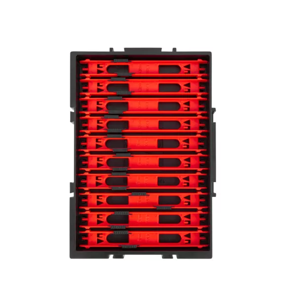 Preston Interlok Winder Tray Red Set Placă de înfășurat accesorii cu Modul Roșu 13cm