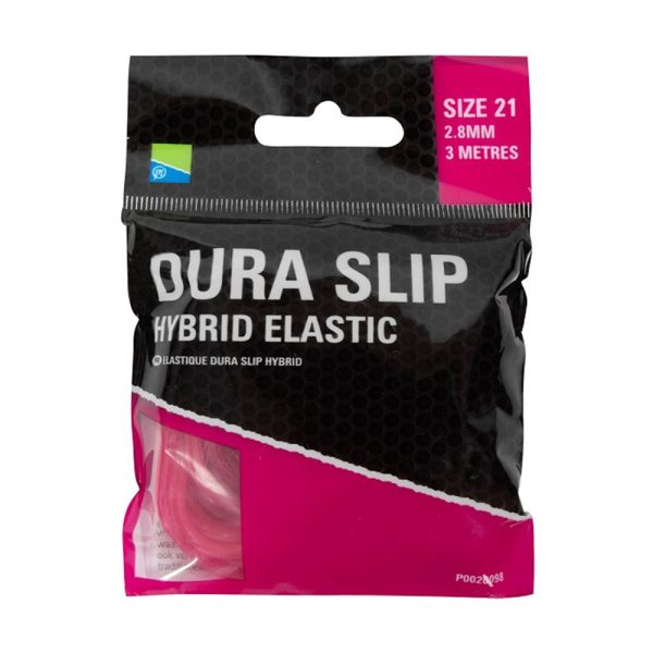 Preston Dura Slip Hybrid Elastic 21 Pink 2,8mm Elastic hibrid pentru lansetă 3m