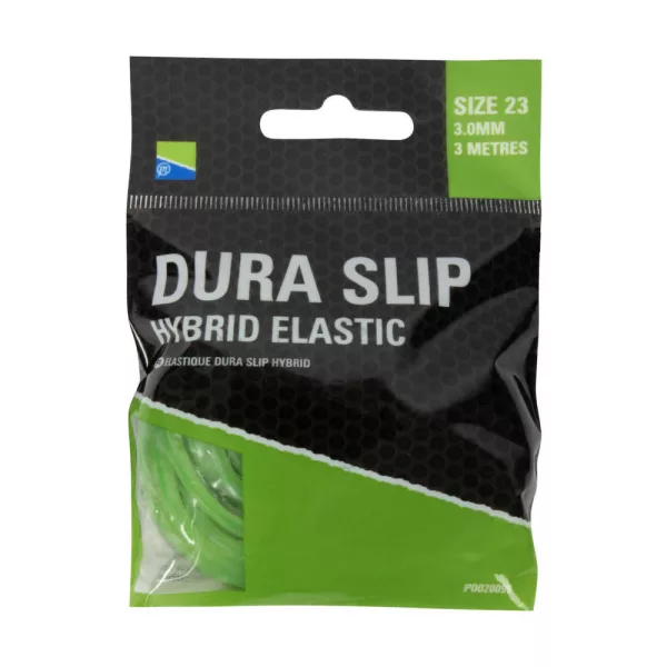 Preston Dura Slip Hybrid Elastic 23 Green Elastic hibrid pentru lansetă 3,0mm