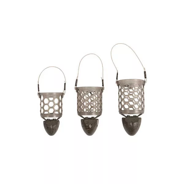 Preston Hexmesh Plastic Bullet Feeder Large 40gr Coș lateral
