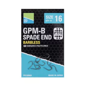 Preston GPMB Hooks Size 20 Spade End Cârlig pentru platică