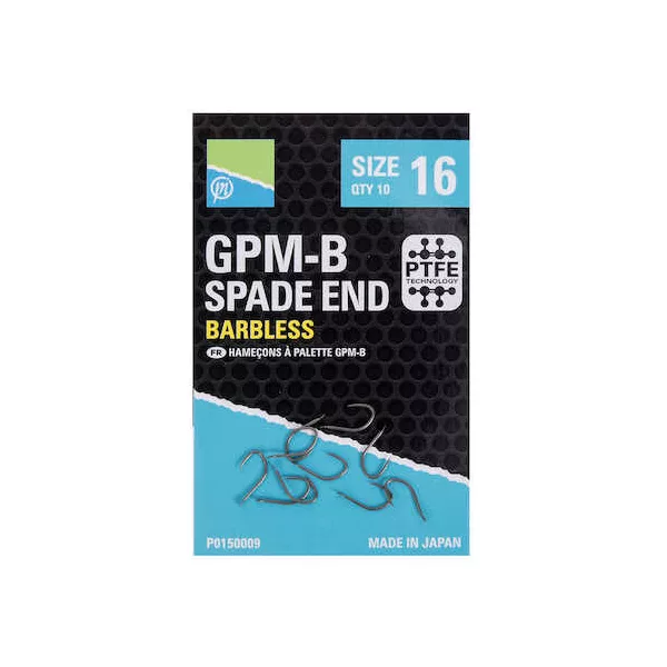 Preston GPMB Hooks Size 20 Spade End Cârlig pentru platică