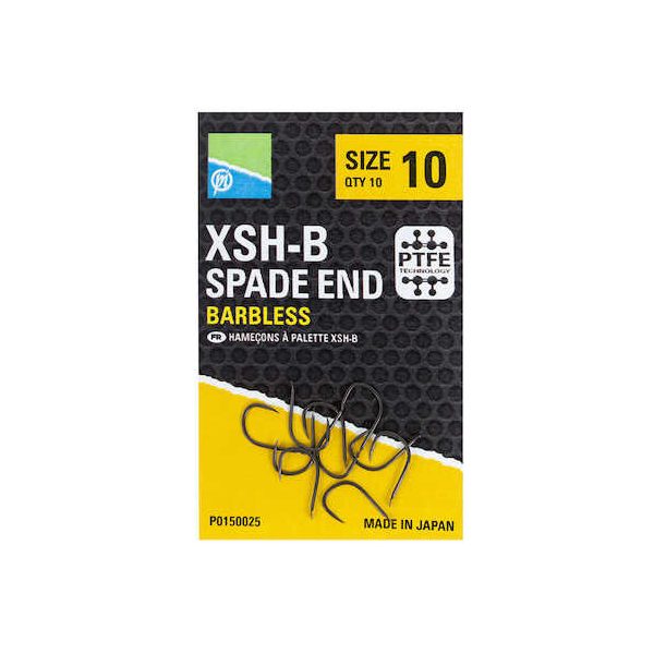 Preston XSHB Cârlige Mărimea 10 Cu paletă Cârlig pentru plătică