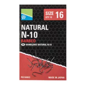 Preston Natural N10 Size 22 Cârlig pentru platică
