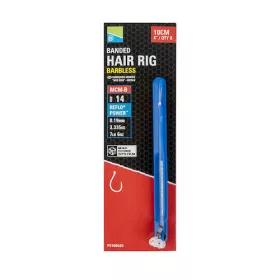   Preston McmB Banded Hair Rigs 4/10cm 12 McmB Cârlig Monofil Legat