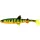 WESTIN HypoTeez Shadtail 9 cm 5 g Crazy Firetiger 6 buc/pachet Nălucă din plastic