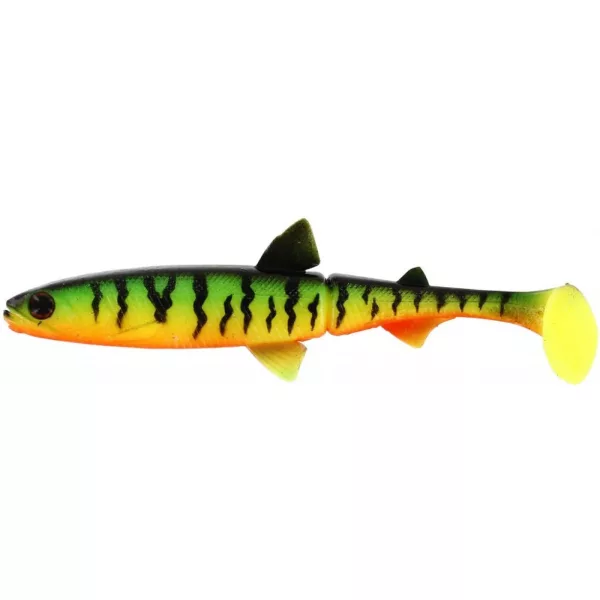 Westin HypoTeez Shadtail 6,5cm 2g Crazy Firetiger Momeală artificială din plastic