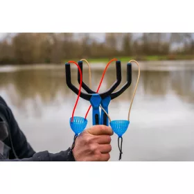   Preston Large Dura Slip Catapult M/H Elastic și Coș de Rezervă pentru Praștie