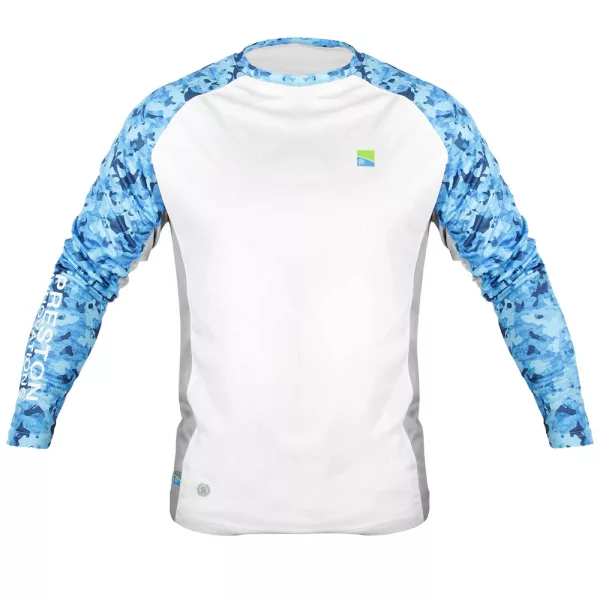 Preston Performance Sun UPF 35 Tricou cu Mânecă Lungă 3XL